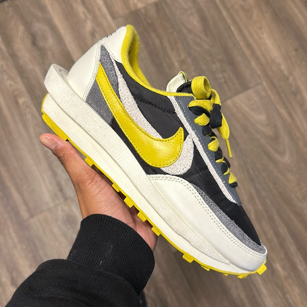 Nike LD Waffle Sacai Undercover Black Bright Citron